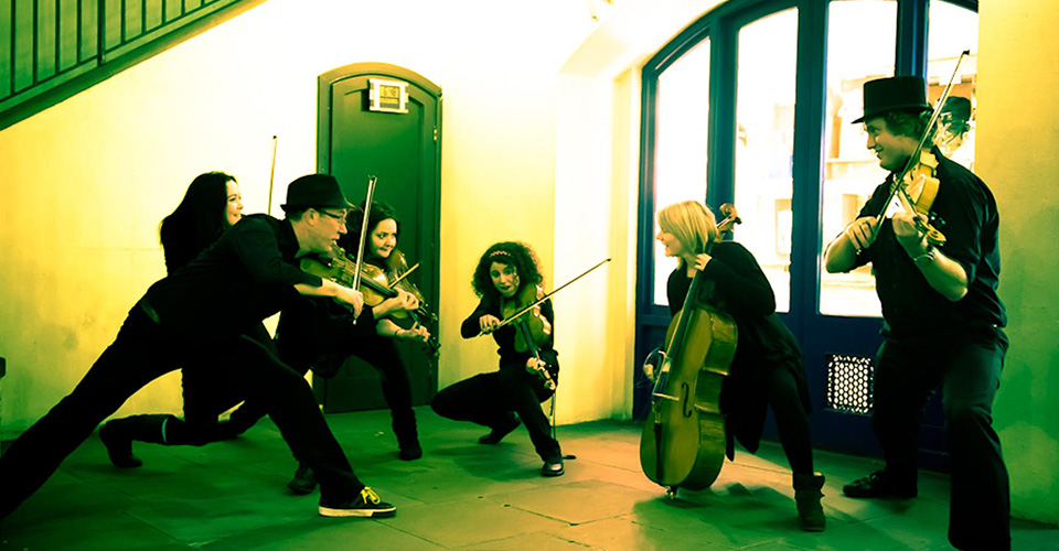 Oopsie Mamushka roaming string quartet covent garden